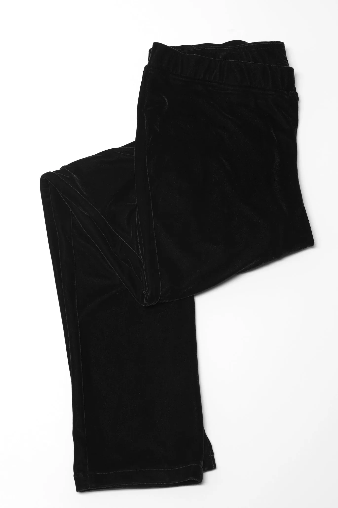 38" Straight Leg Velvet Pant