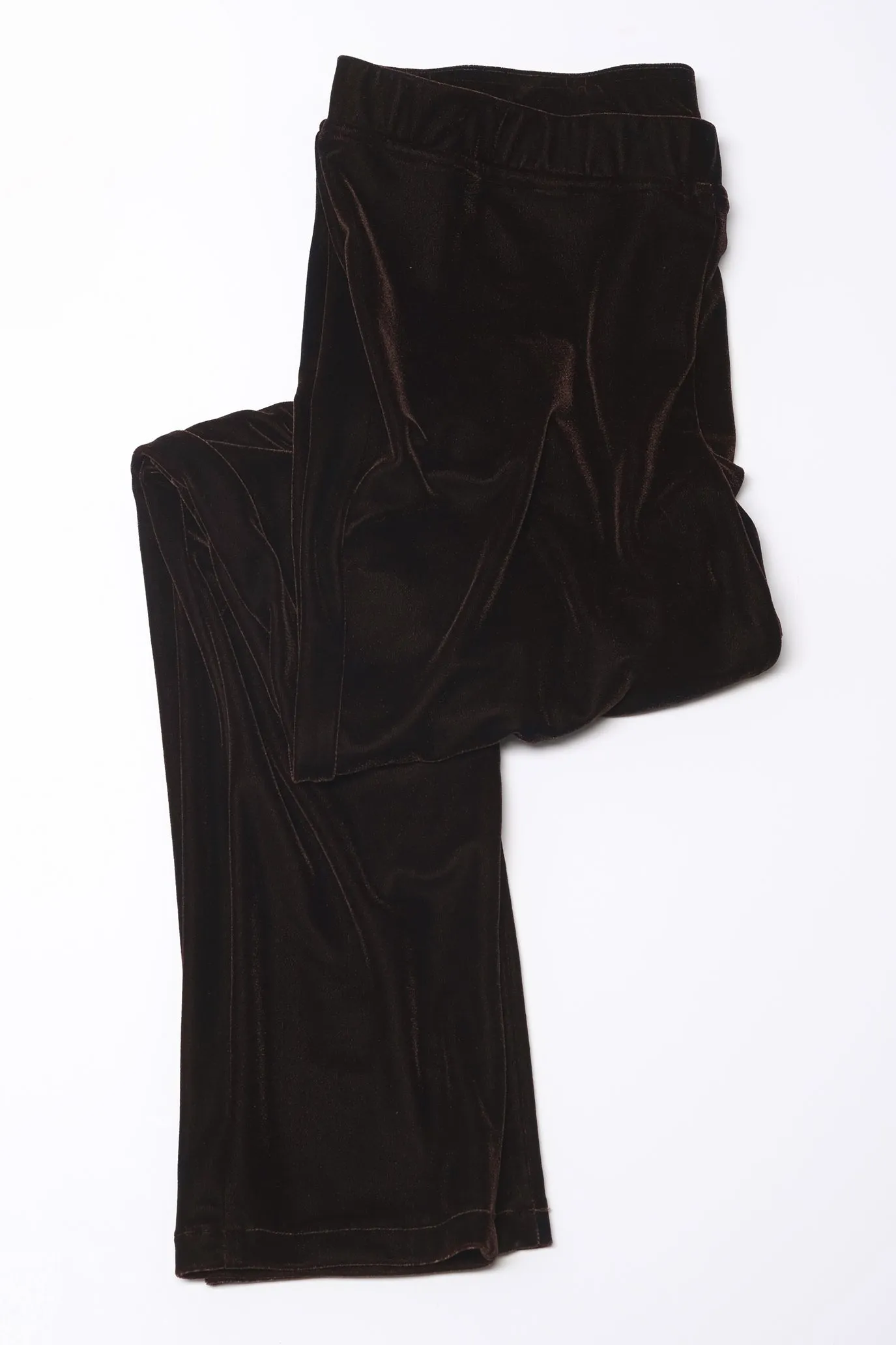 38" Straight Leg Velvet Pant