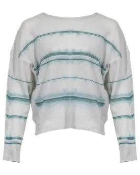 Azalea Cashmere Stripe Pullover