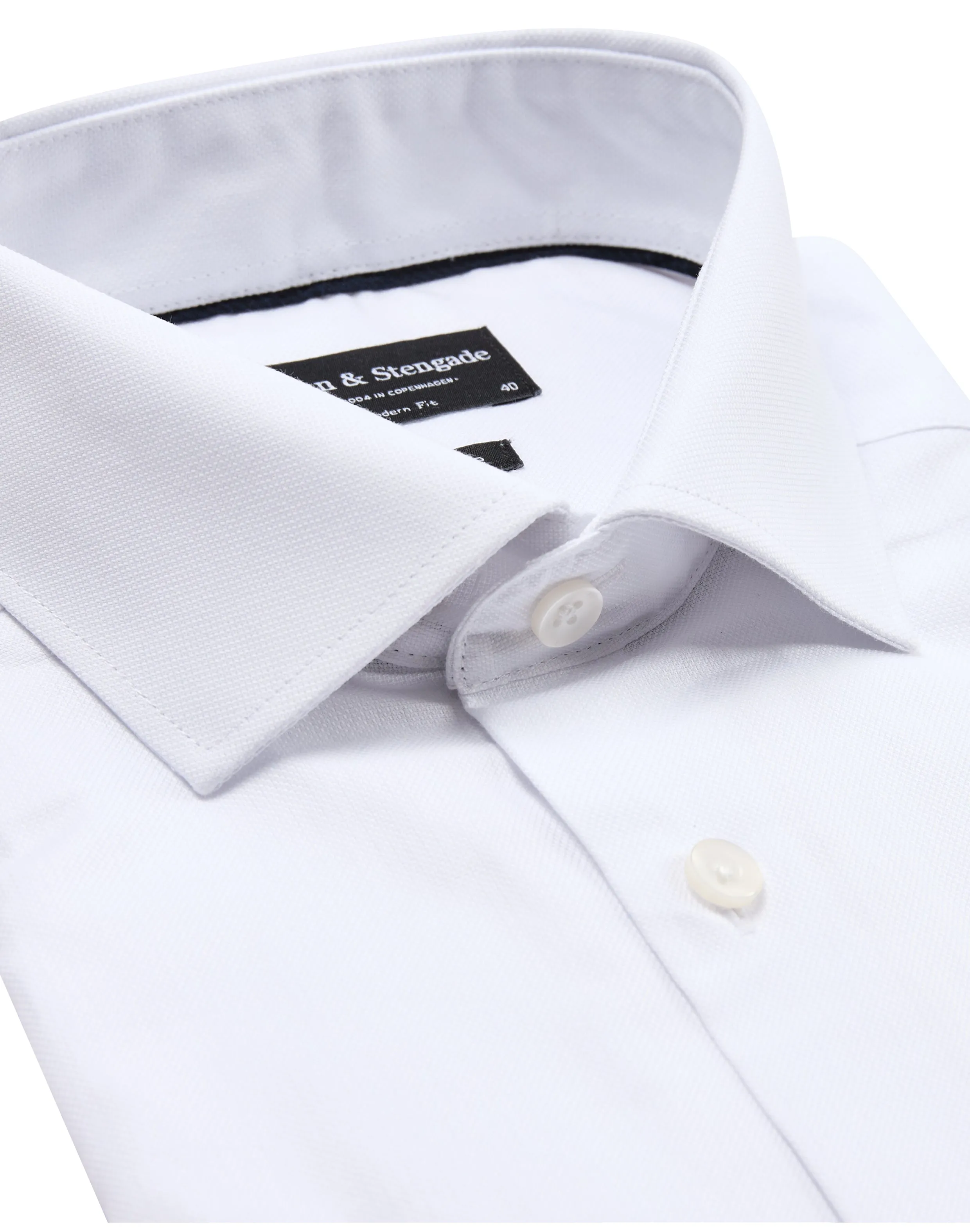 Bruun & Stengade Percie Modern Fit Solid Dress Shirt