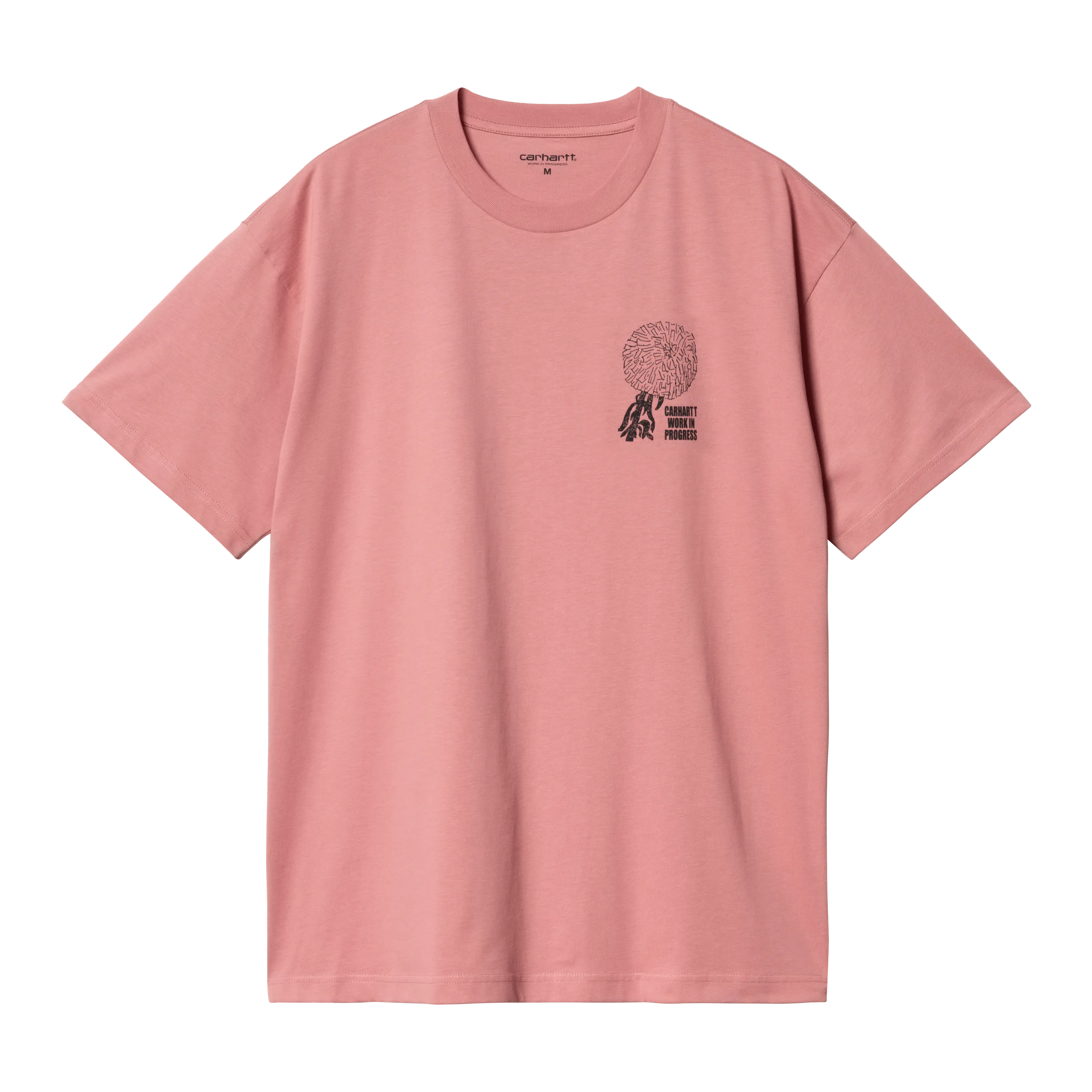 Carhartt WIP S/S Chrysanthemum T-Shirt - Dusty Rose