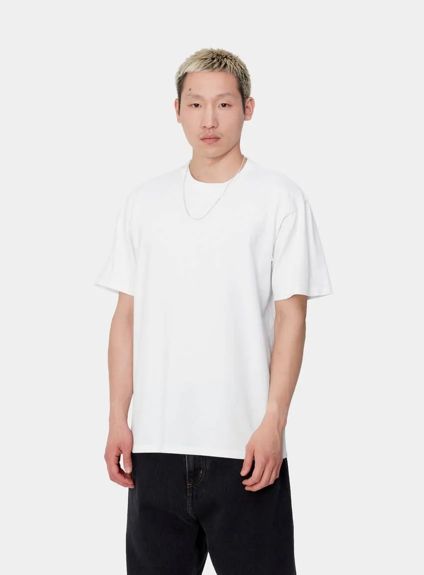 CARHARTT WIP S/S Duster Script T-Shirt White