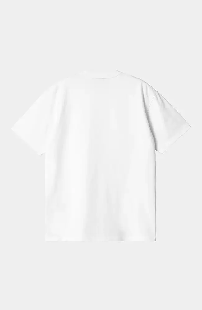 CARHARTT WIP S/S Duster Script T-Shirt White