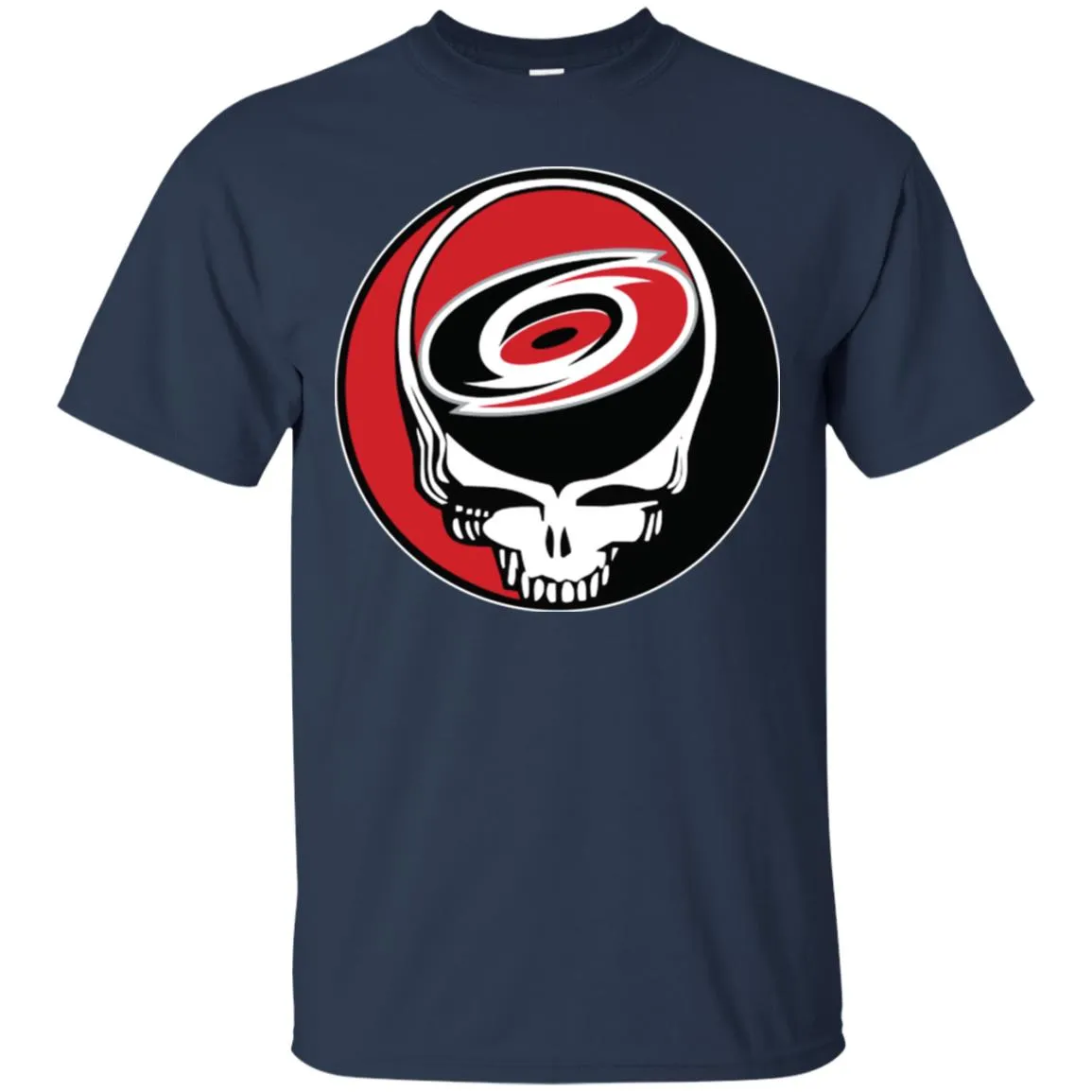 Carolina Hurricanes Grateful Dead Steal Your Face Hockey Nhl Shirts