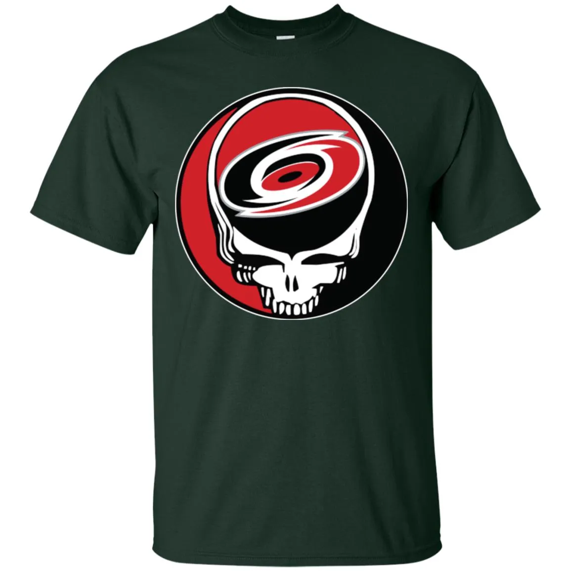 Carolina Hurricanes Grateful Dead Steal Your Face Hockey Nhl Shirts