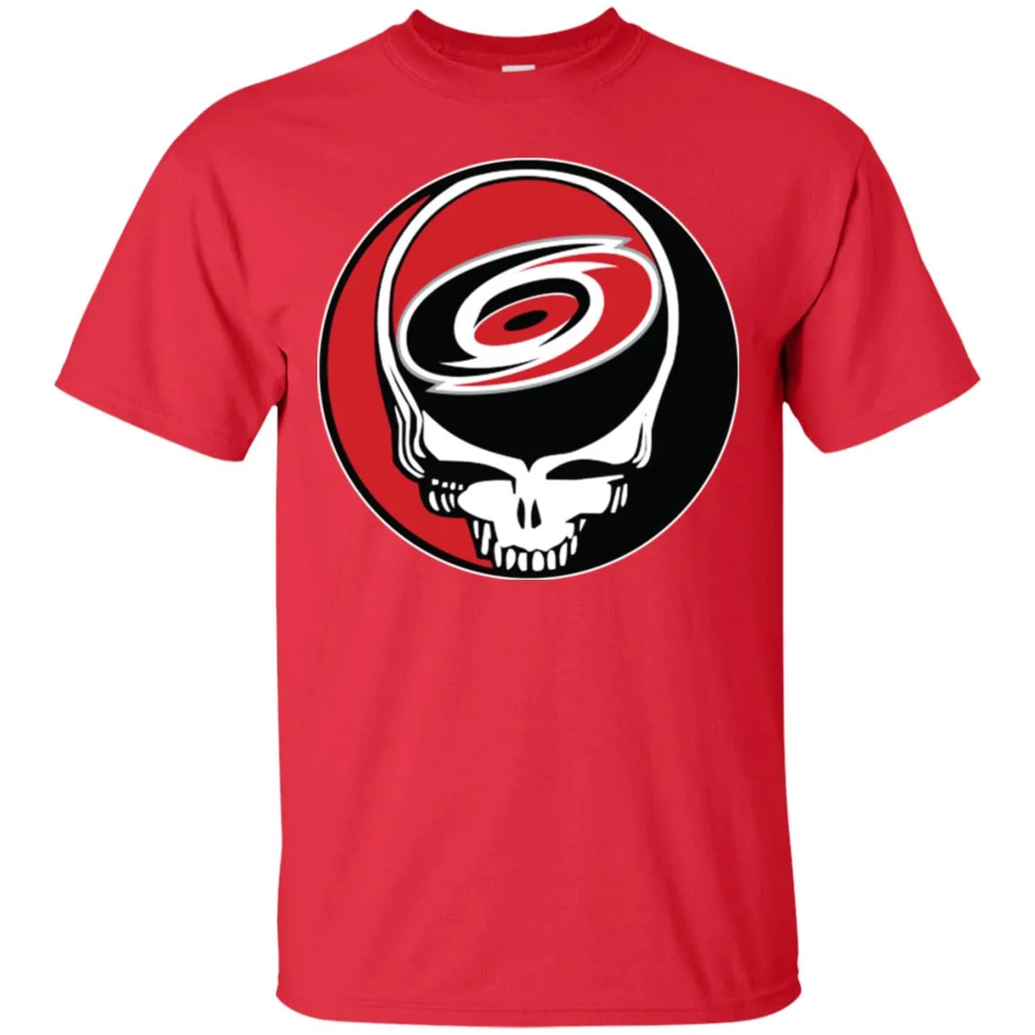 Carolina Hurricanes Grateful Dead Steal Your Face Hockey Nhl Shirts