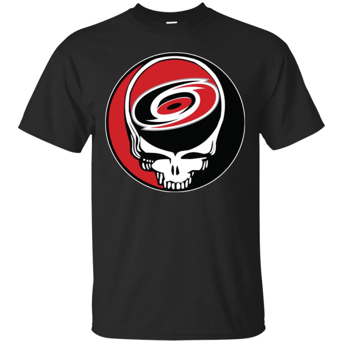 Carolina Hurricanes Grateful Dead Steal Your Face Hockey Nhl Shirts