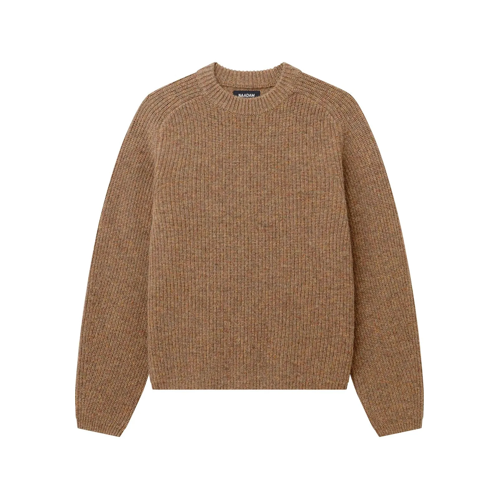 Cashmere Ribbed Mockneck Sweater