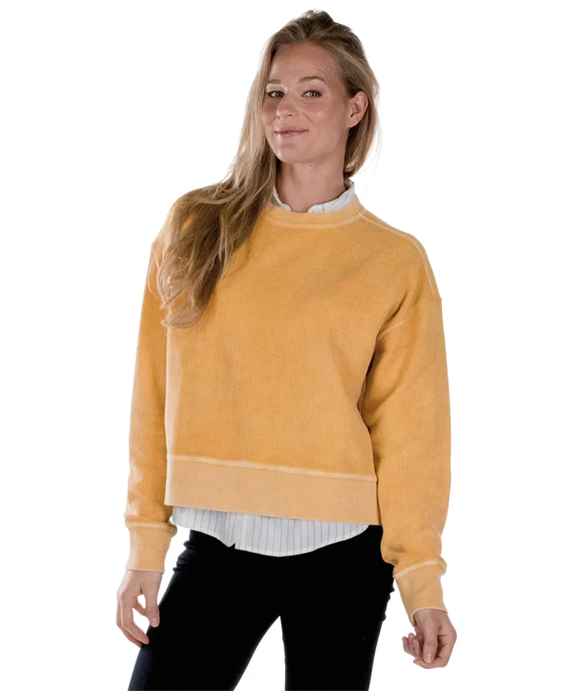 Charles River Women's Camden Crew Crop Sweatshirt