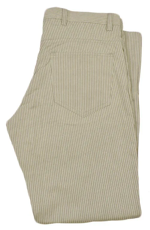 Charleston Khakis 5 Pocket Tonal Seersucker