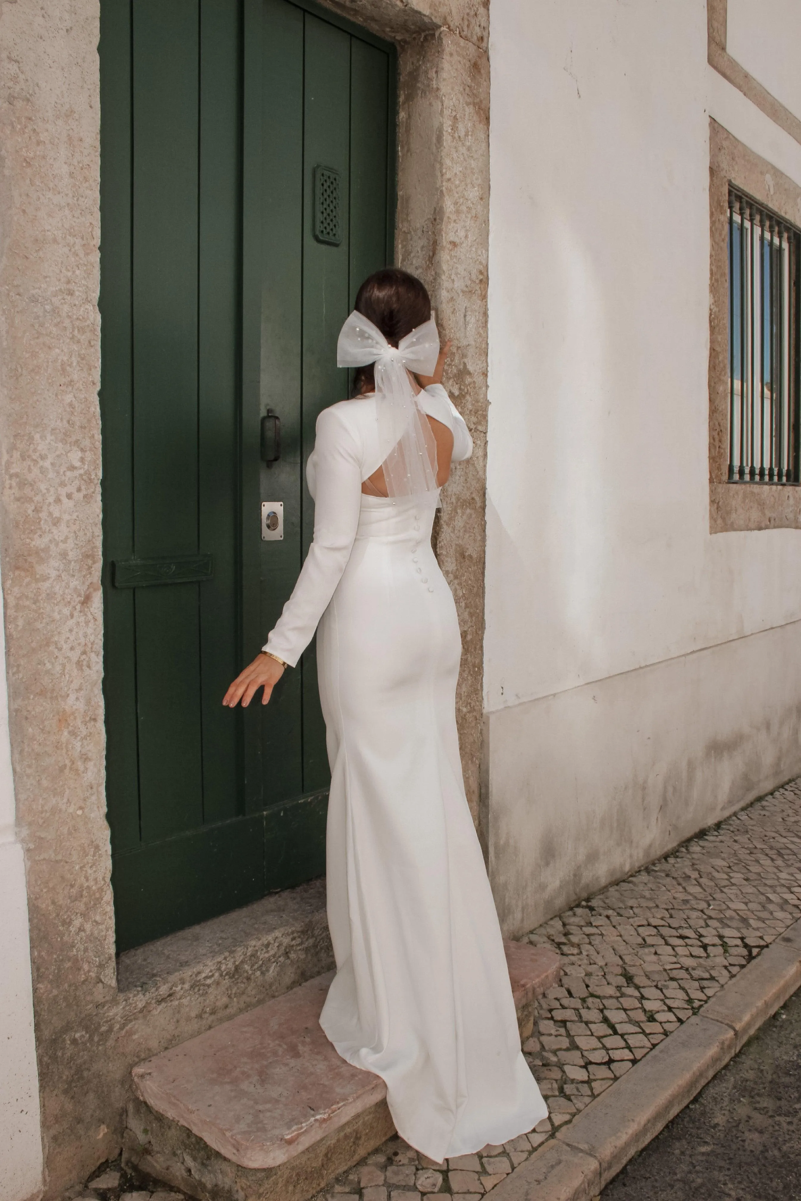 Chloe Satin Wedding Dress