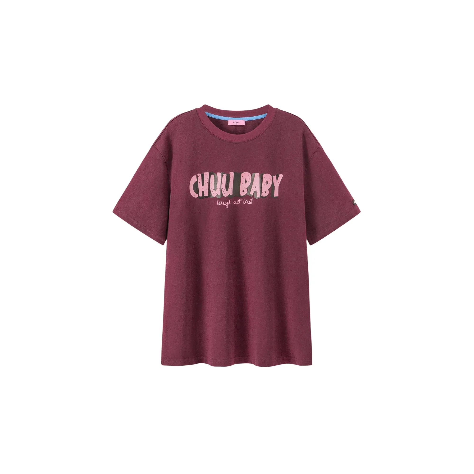 Chuu Baby Logo Cotton Loose Fit T-Shirt