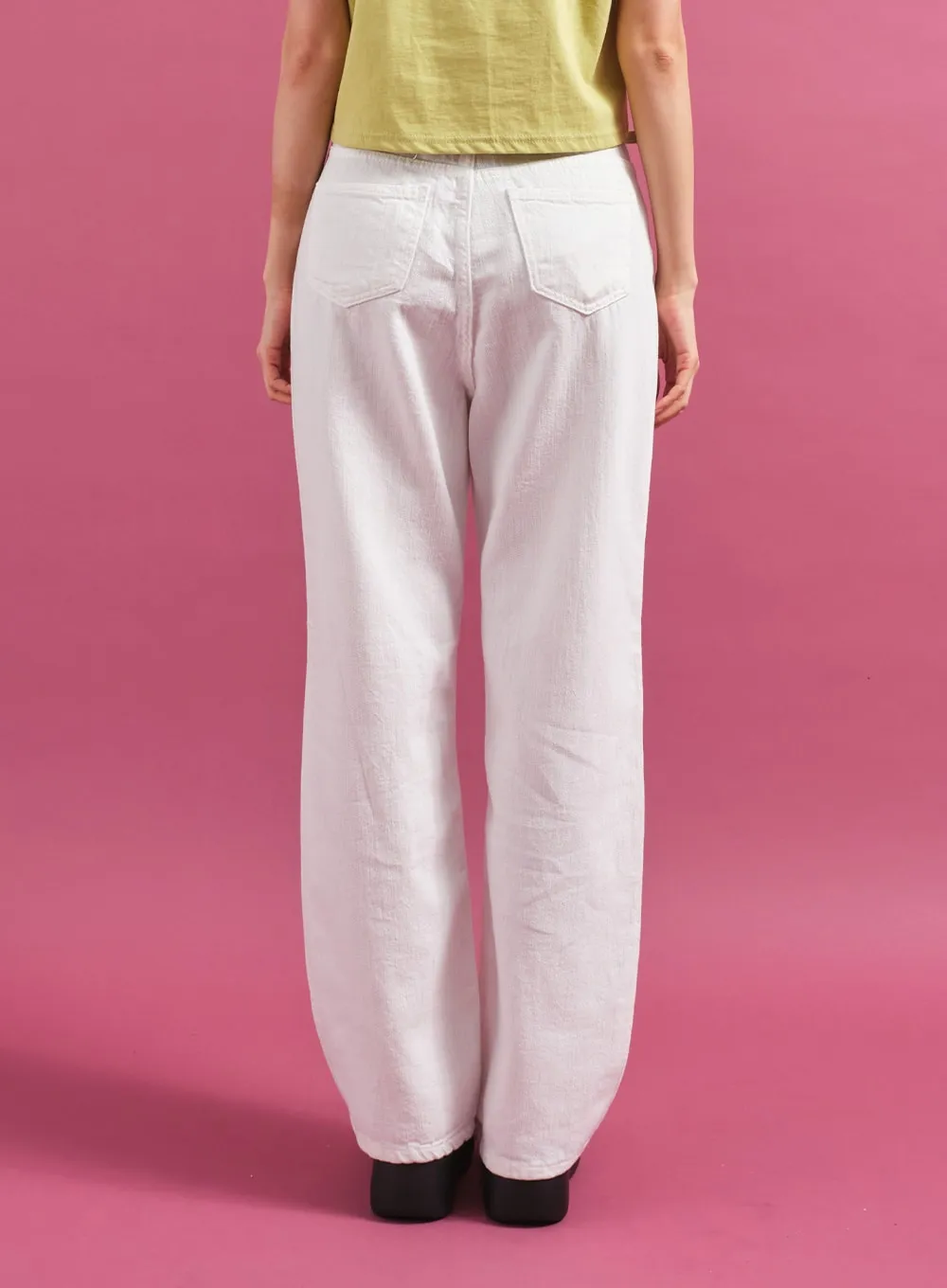 Cotton Straight Leg Pants CY18