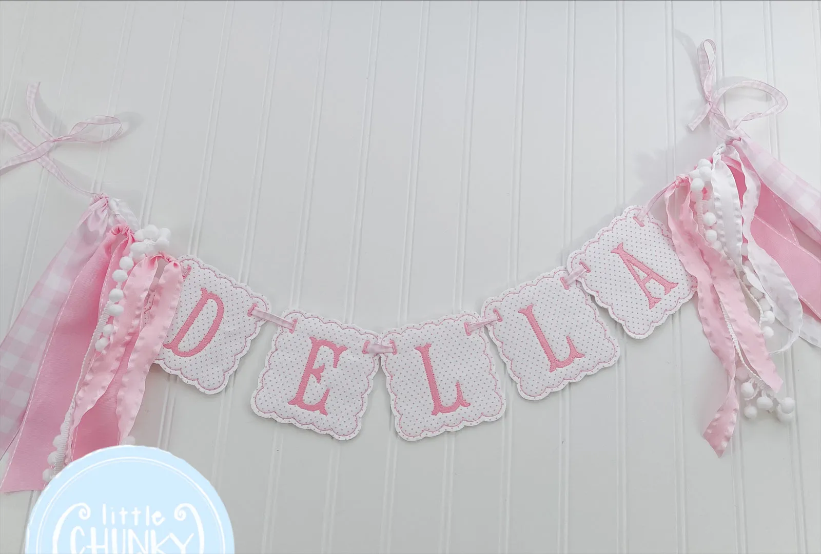 Custom Name Banner - Blue