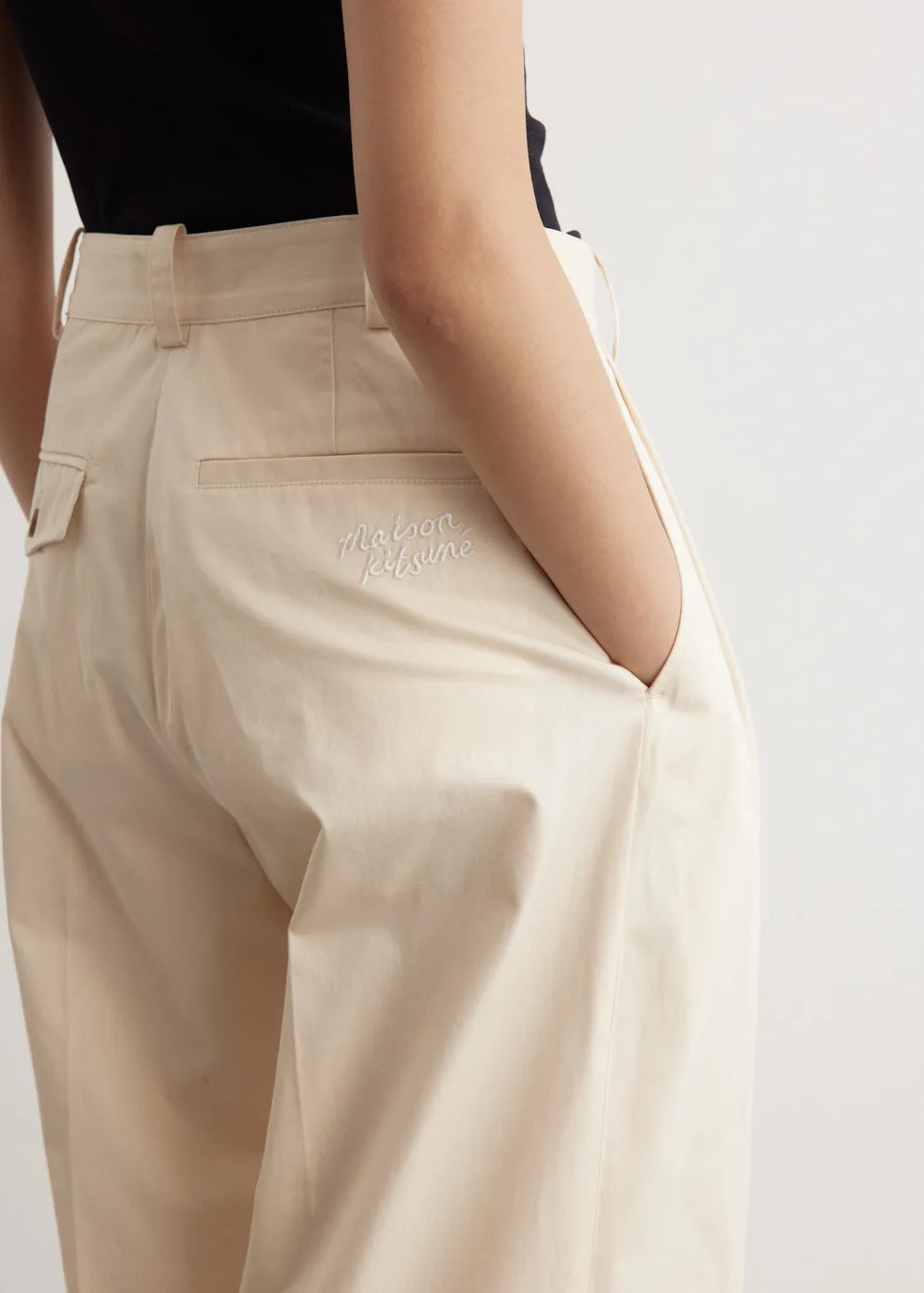 Double Pleats Pants