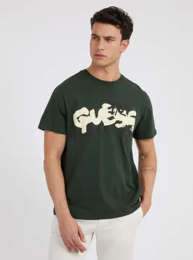 Eco Green Graffiti Logo T-Shirt