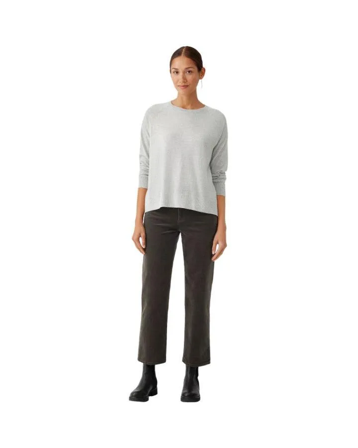 Eileen Fisher Corduroy Straight Leg Pant