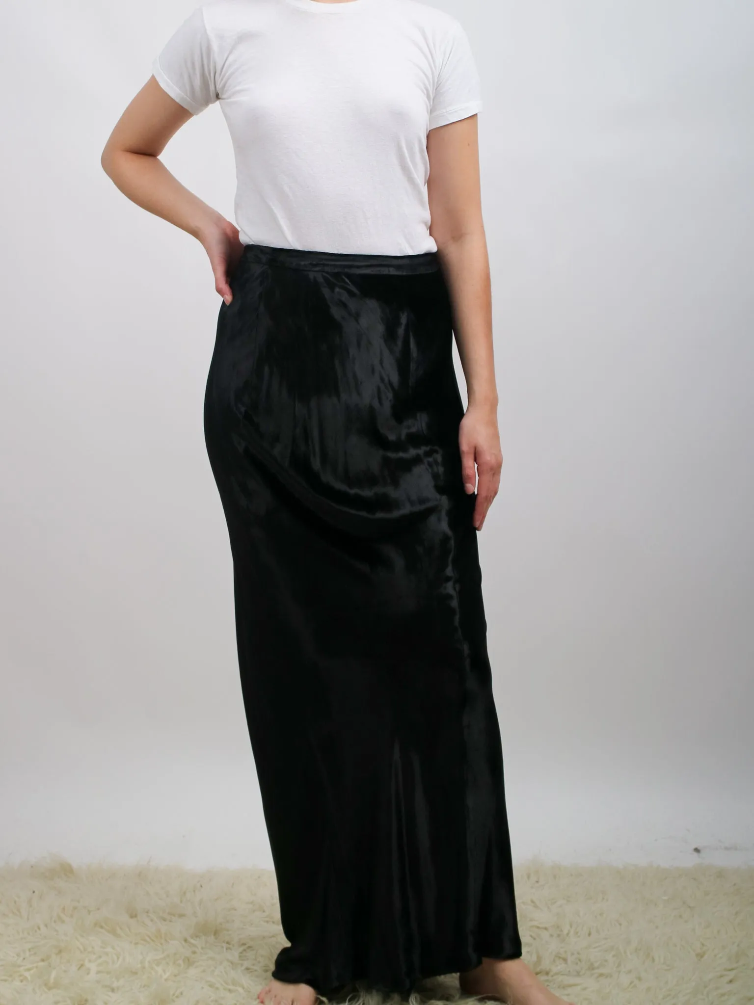 Fall 2011 Alexander Wang Stretch Velvet Maxi Skirt