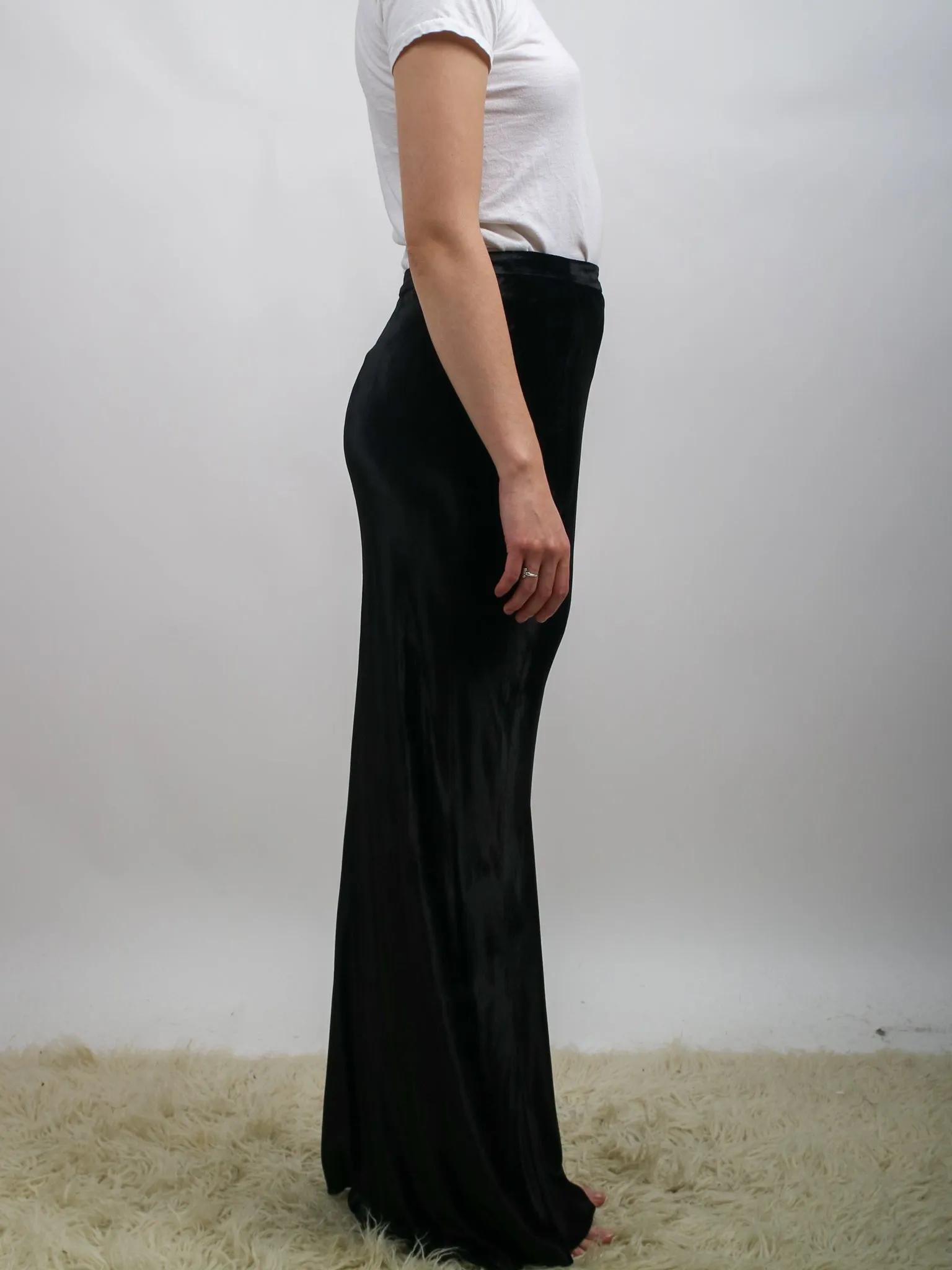 Fall 2011 Alexander Wang Stretch Velvet Maxi Skirt