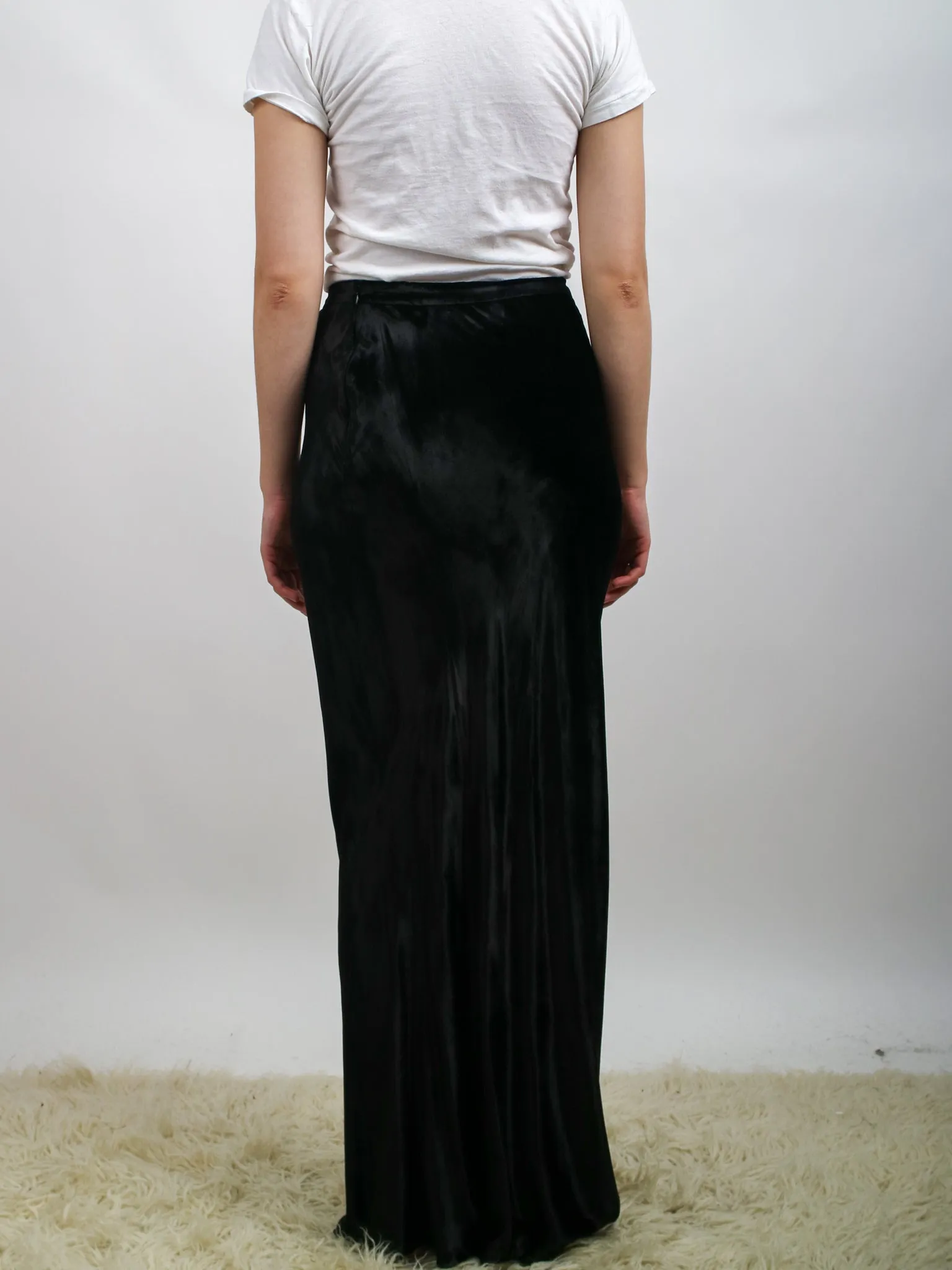 Fall 2011 Alexander Wang Stretch Velvet Maxi Skirt