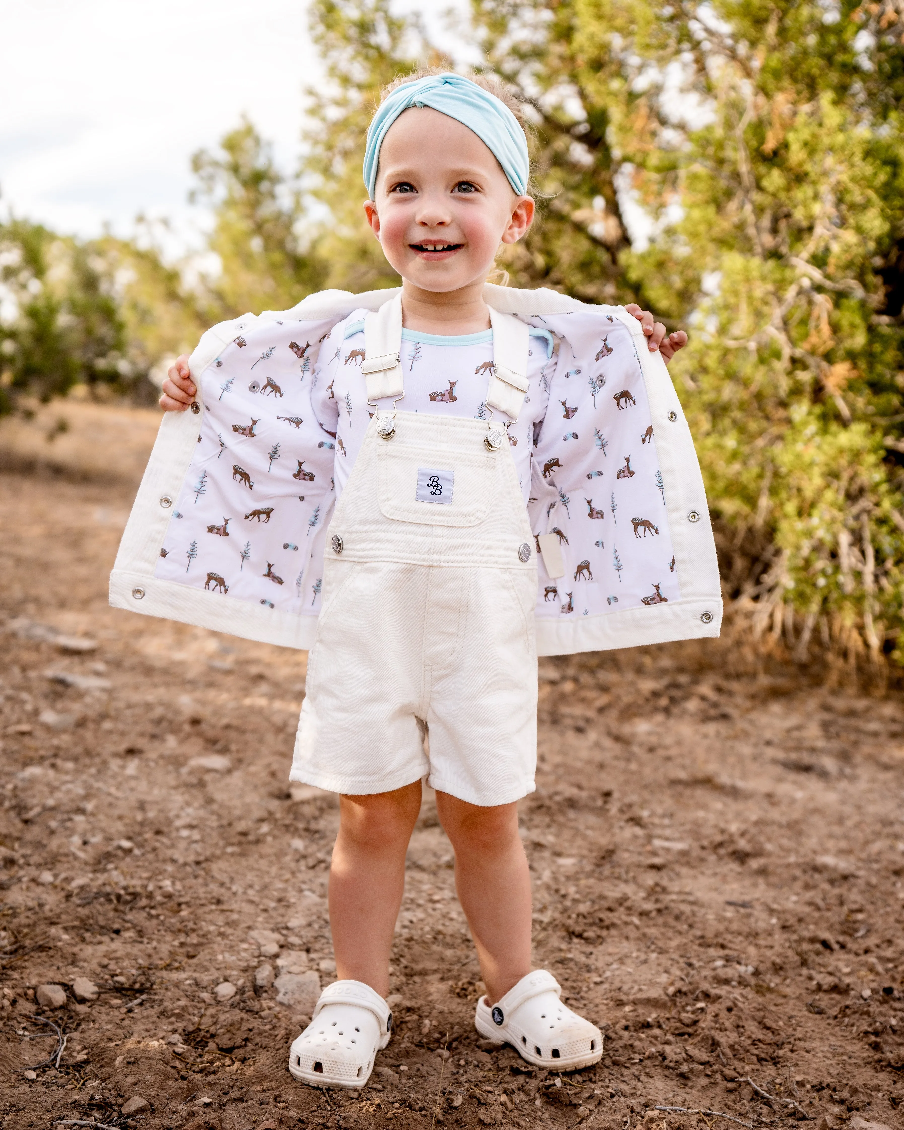 Fawn | Ivory Denim Jacket