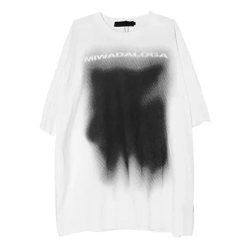 Graffiti Abstract Pattern T Shirts for Men - Casual Graphic Oversized T Shirt