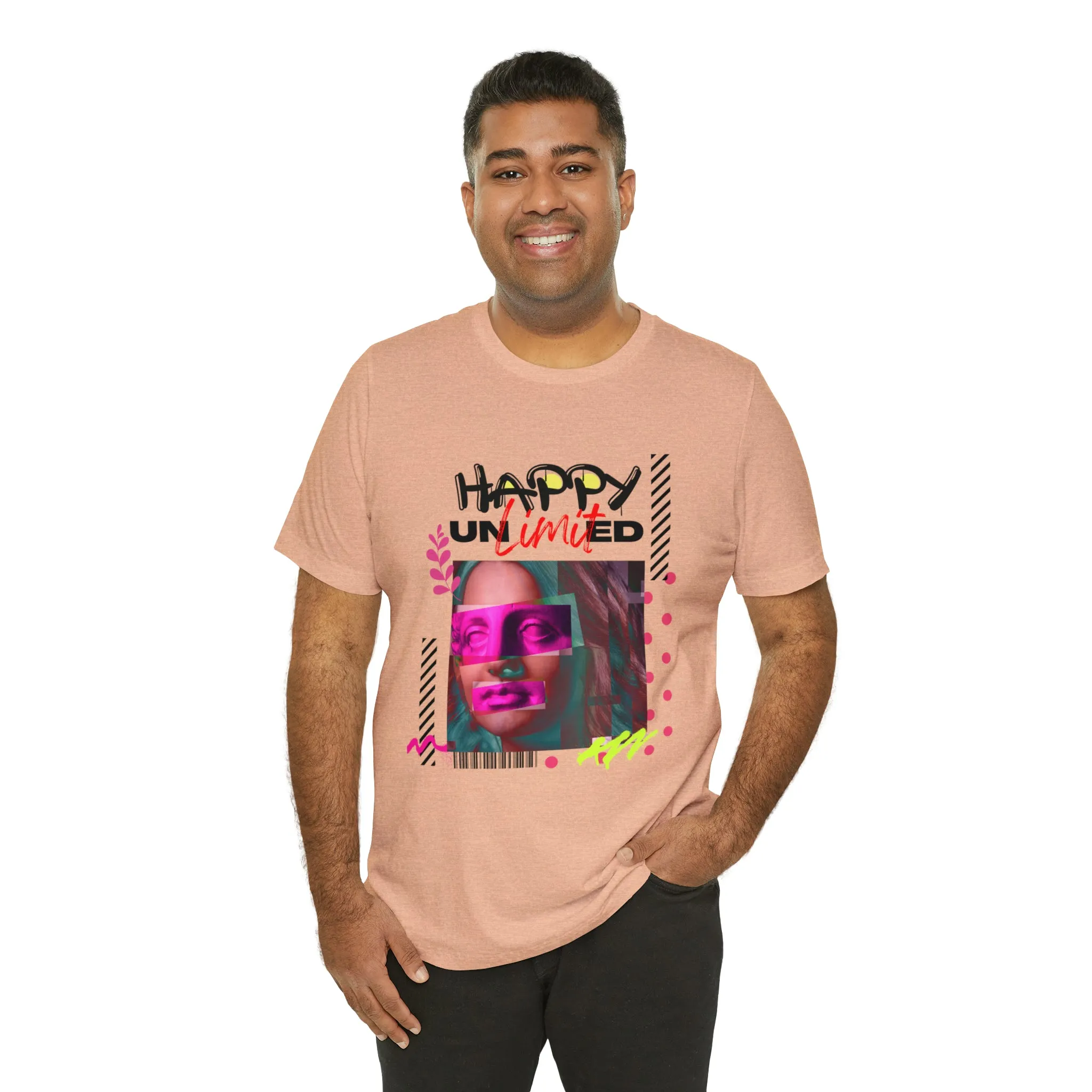 Happy unlimited urban streetwear Unisex Jersey Short Sleeve Tee