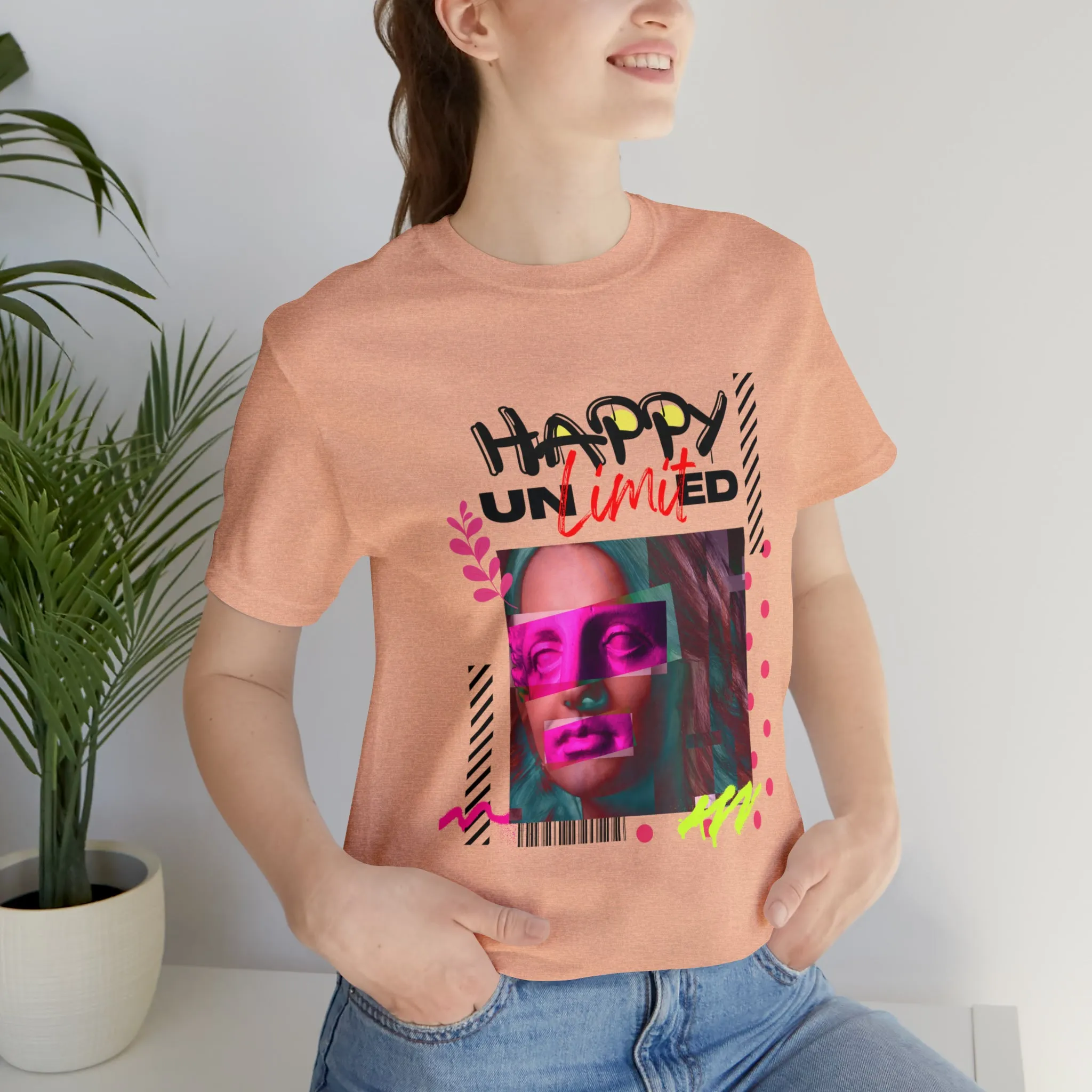 Happy unlimited urban streetwear Unisex Jersey Short Sleeve Tee