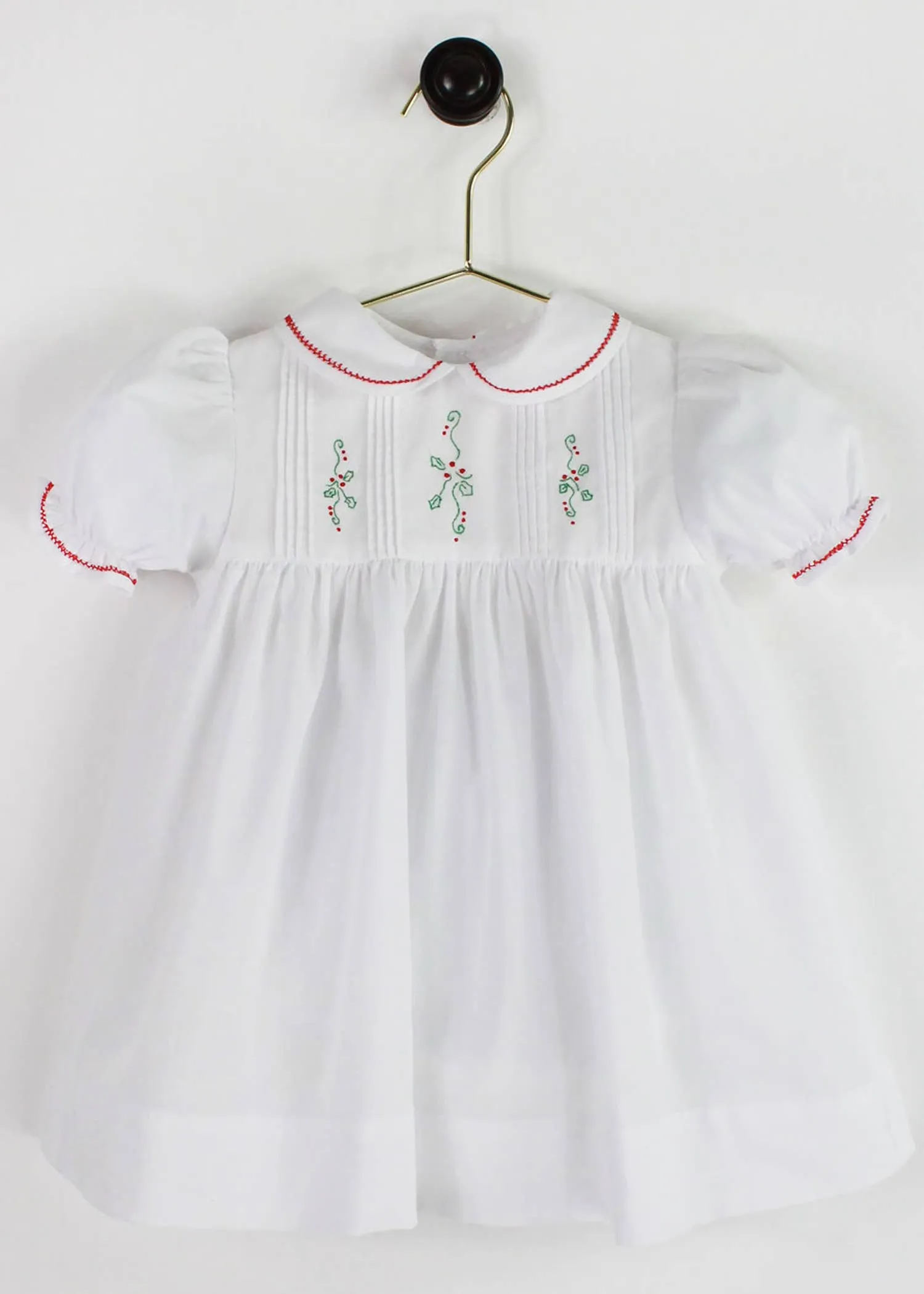 Holiday Embroidered Dress