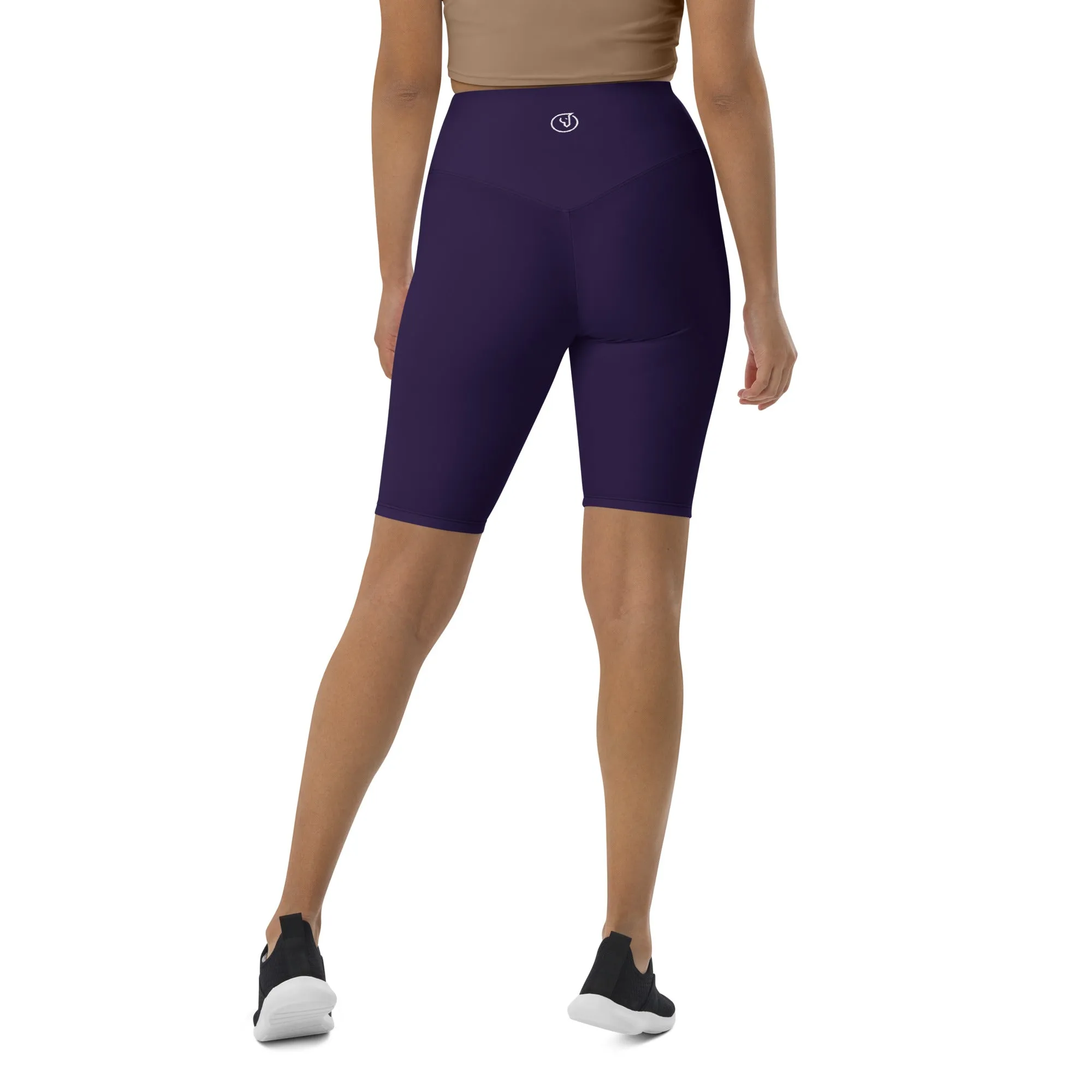 Humble Sportswear™ Deep Purple High Waist Shorts