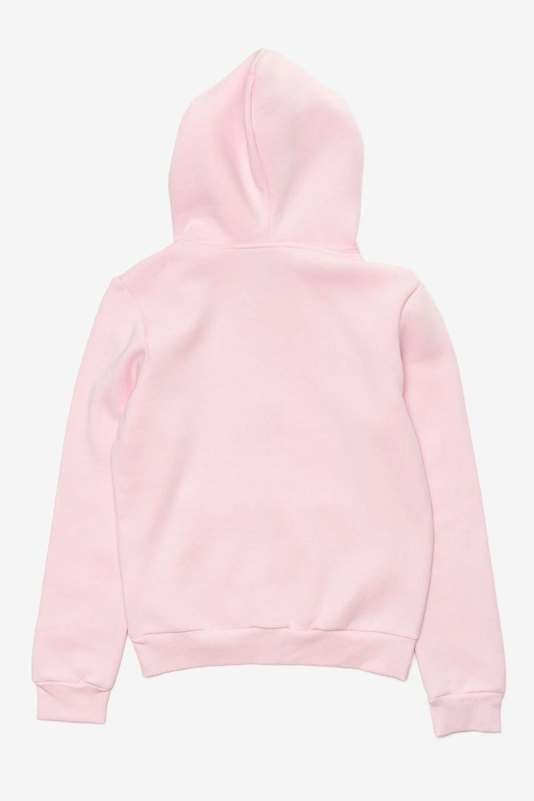 Hype Womens Pink Scribble Zip Hoodie