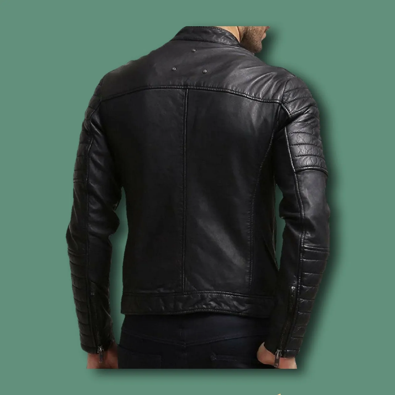 Ifty Genuine Leather Jacket IJ-14