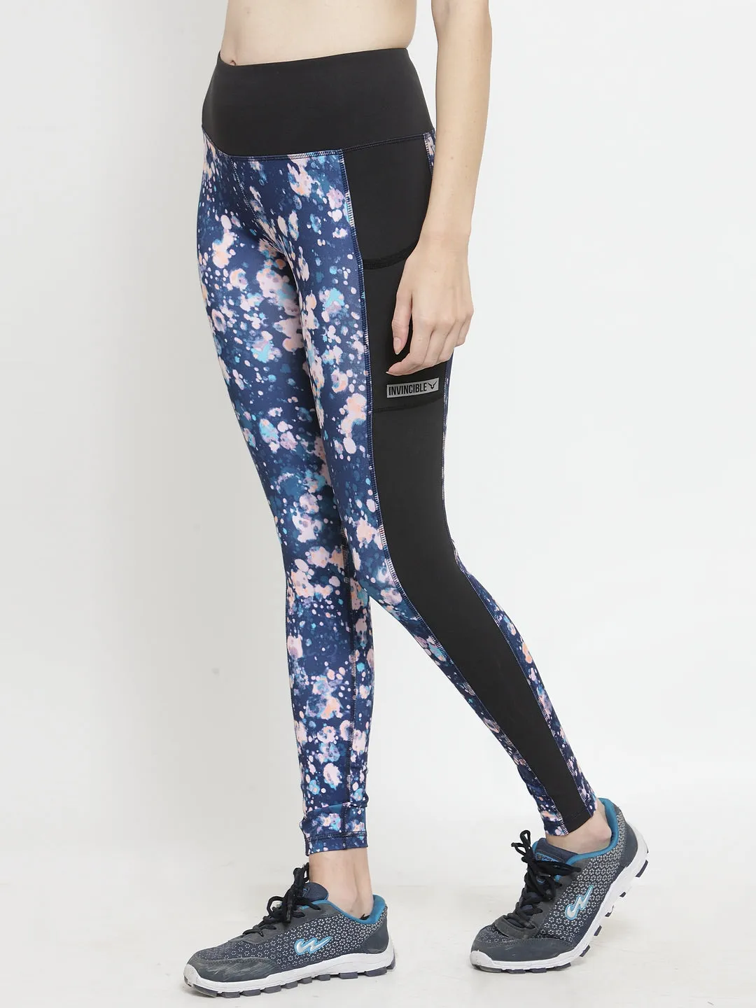 Invincible Women’s Bubbles Print Sports Luxe Leggings