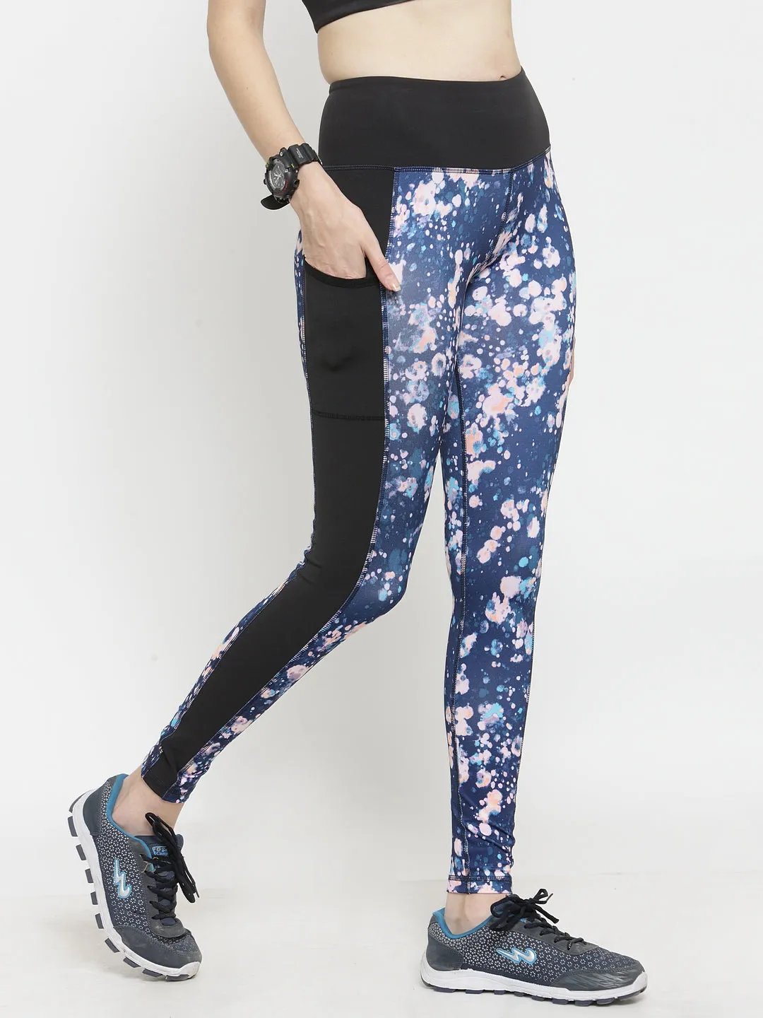 Invincible Women’s Bubbles Print Sports Luxe Leggings