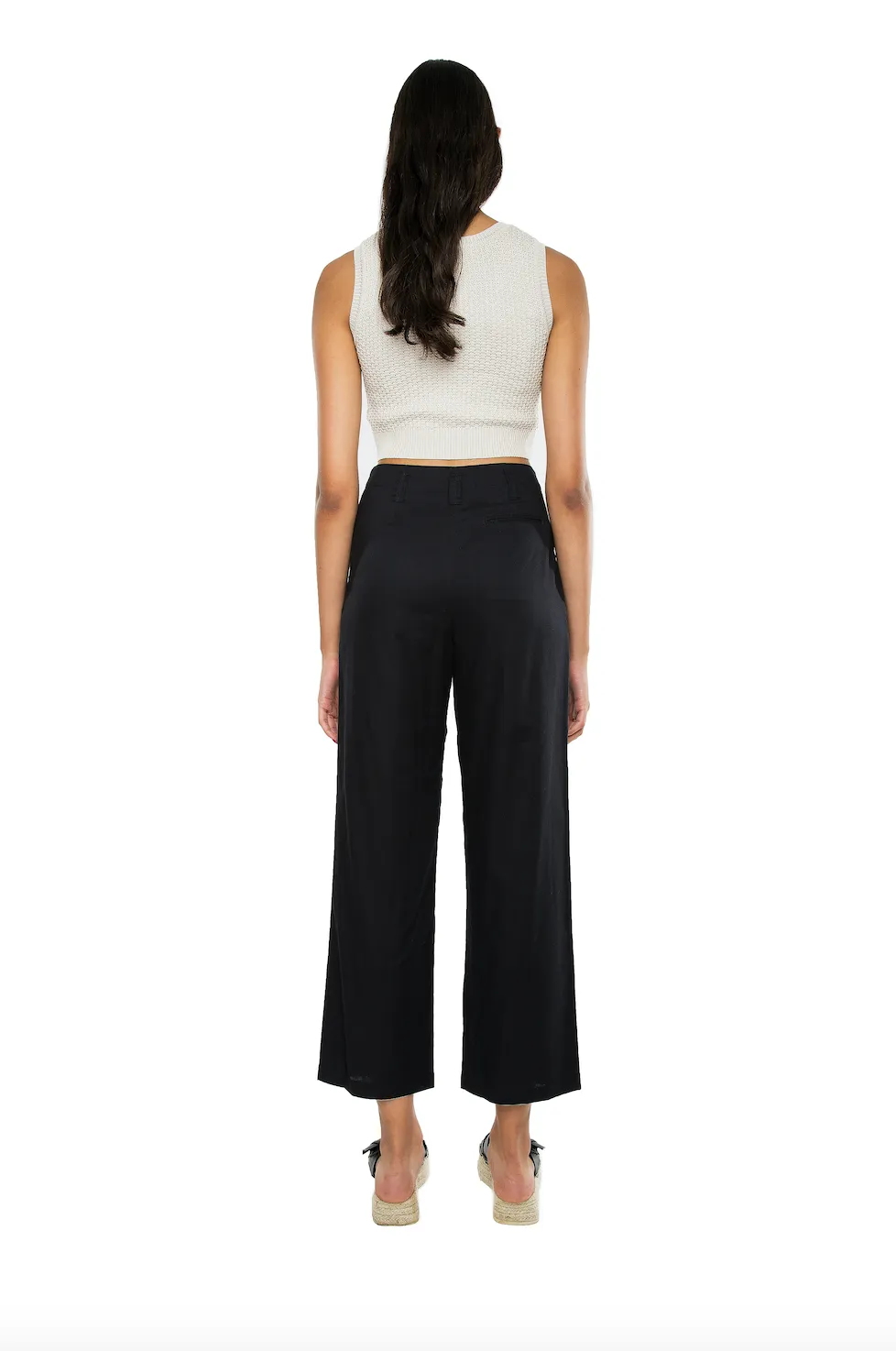 Louise Pants in Jet Black