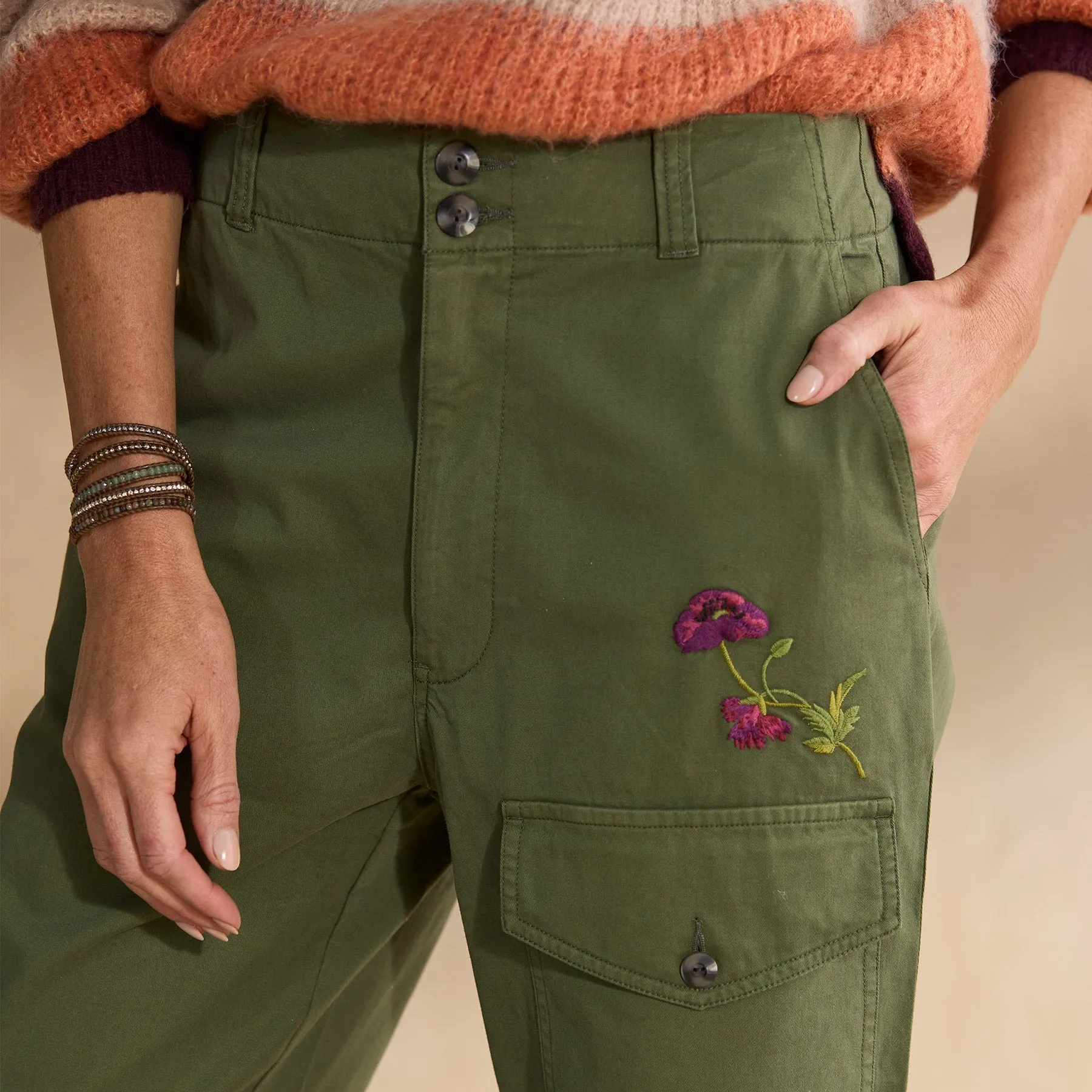 Melissa Embroidered Pants