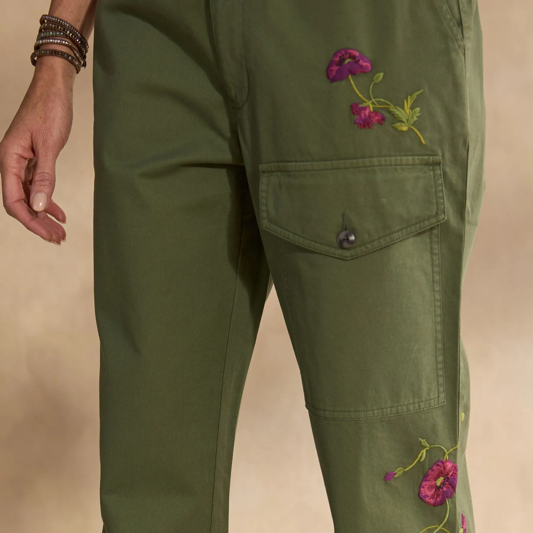 Melissa Embroidered Pants