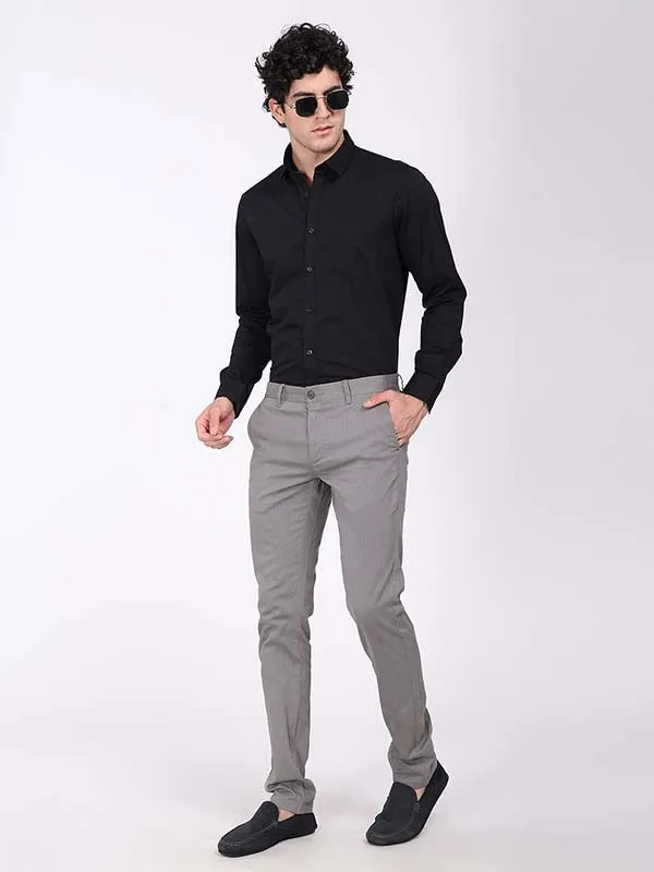 Men Printed Brooklyn Fit Trouser