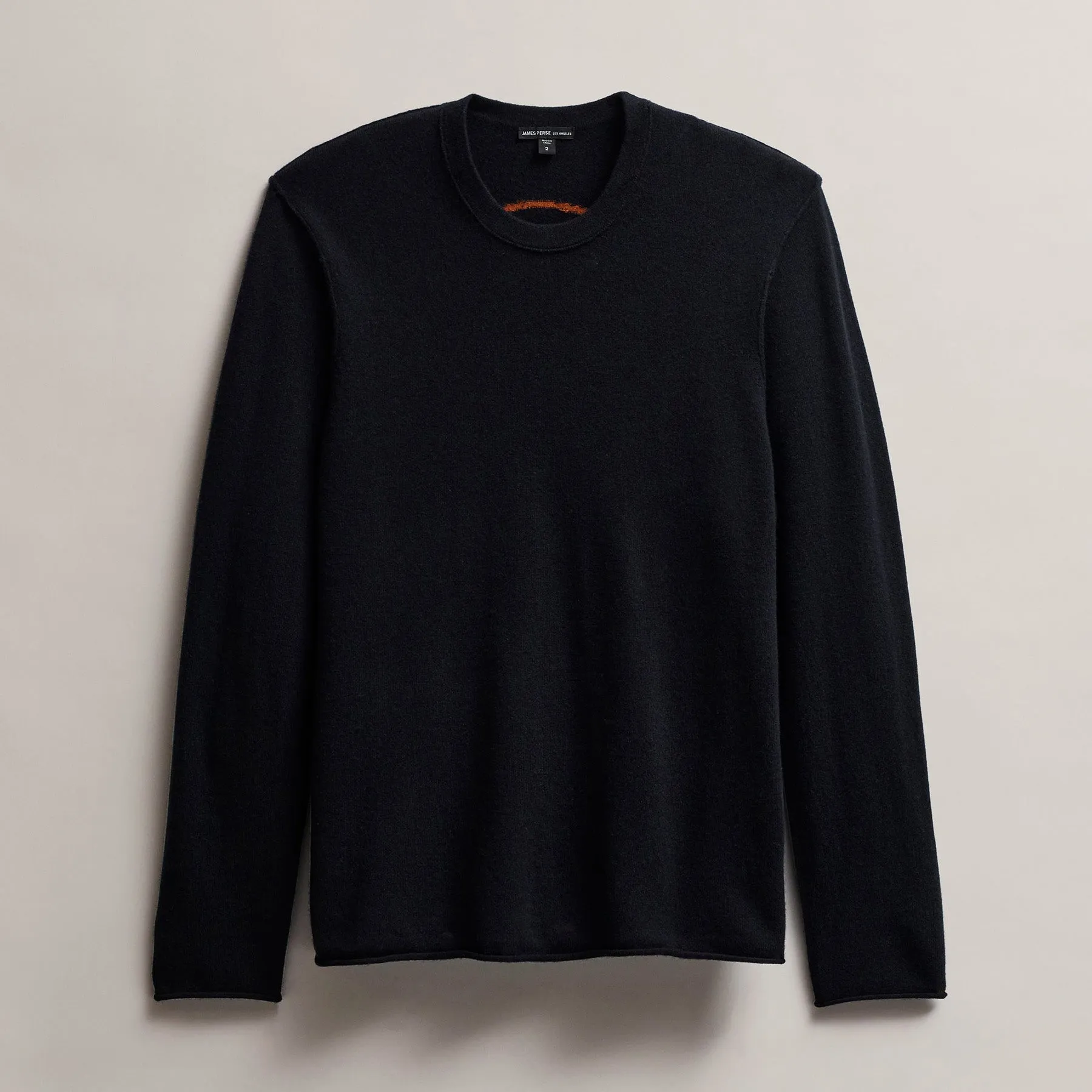 Men's Grateful Dead Recycled Cashmere Sweater - Black/Burnt Orange