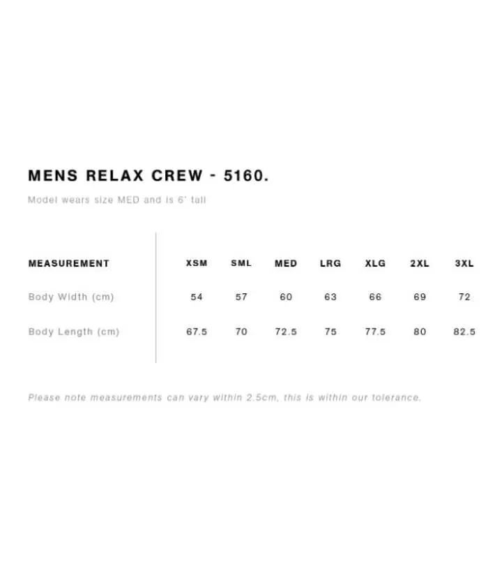 Mens Relax Crew Sweatshirt