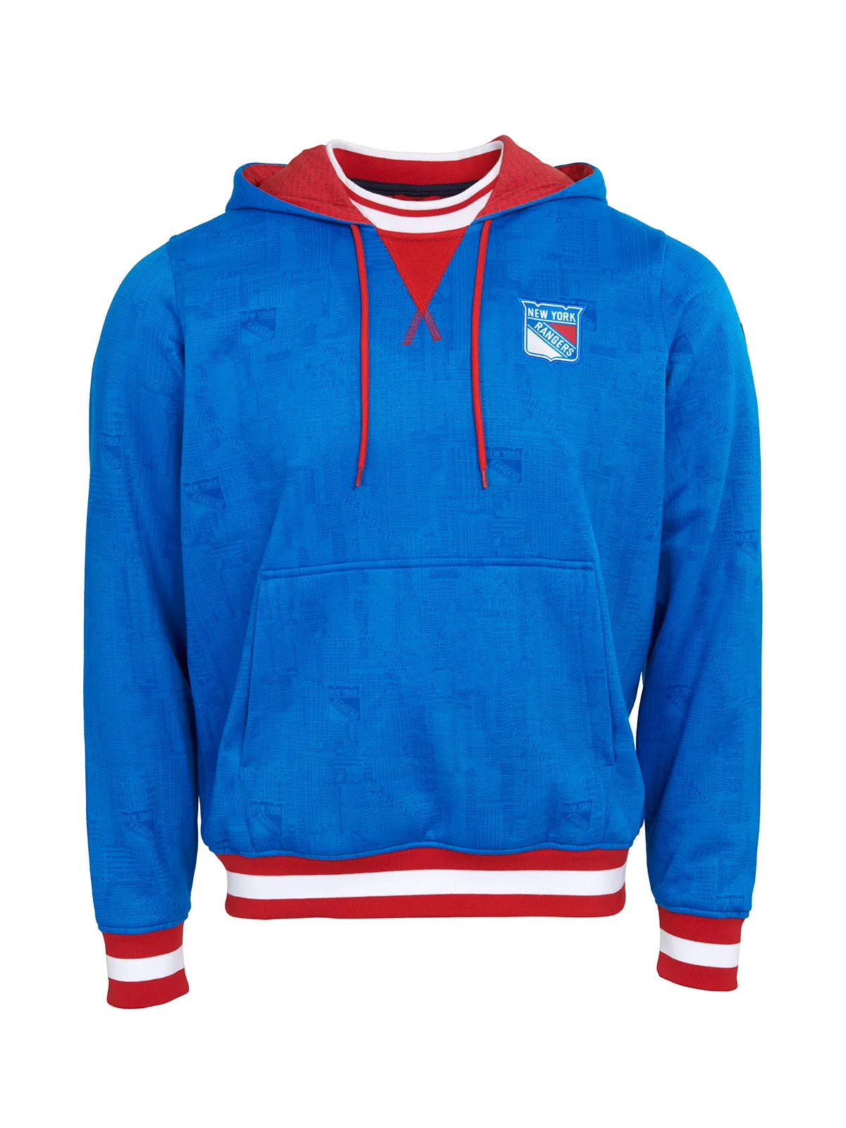 New York Rangers Crew Neck Hoodie