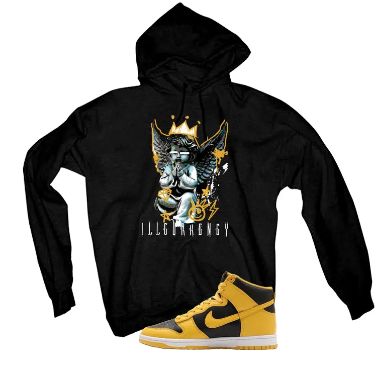 Nike Dunk High Wu-Tang Black T-Shirt (Graffiti Angel)| illcurrency