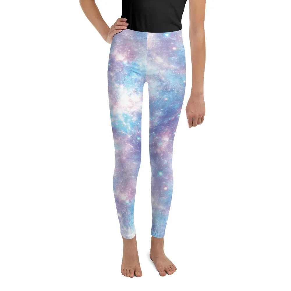 Pastel Galaxy Youth Leggings