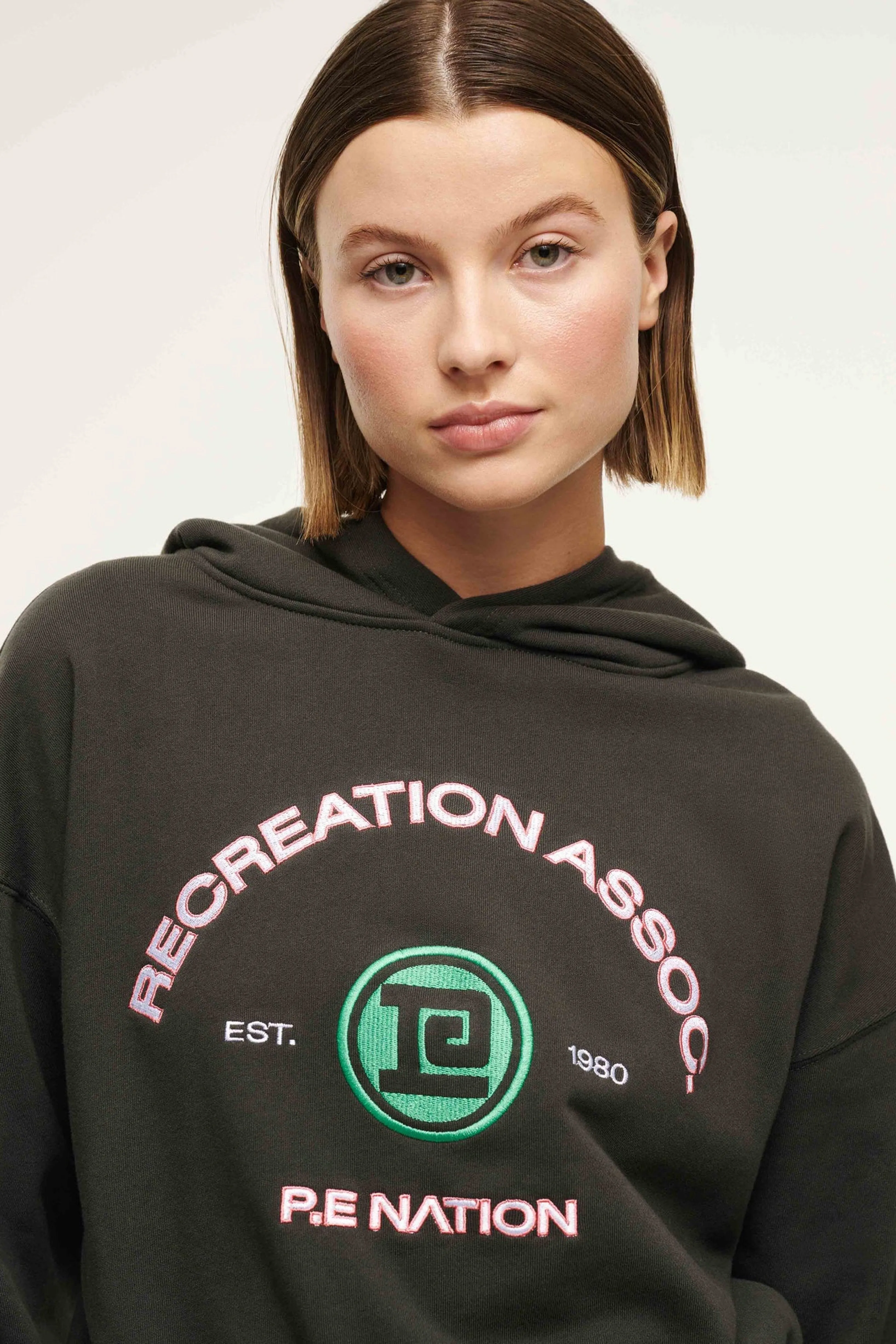 P.E. NATION | Crescent Hoodie - Asphalt