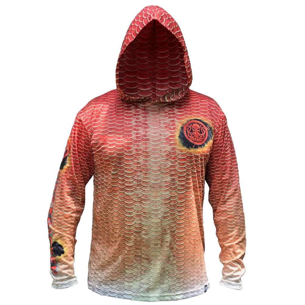 Red Avenger Hooded Jersey