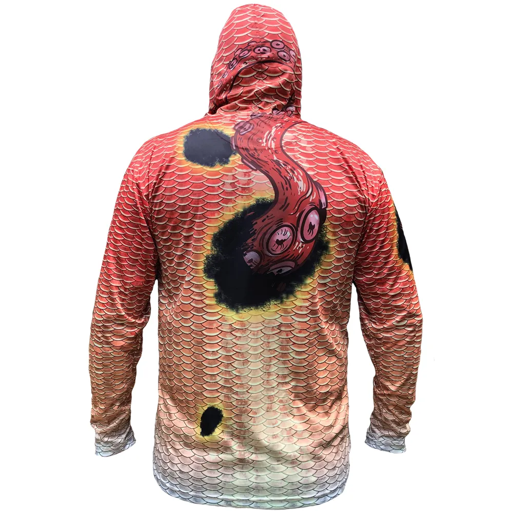 Red Avenger Hooded Jersey