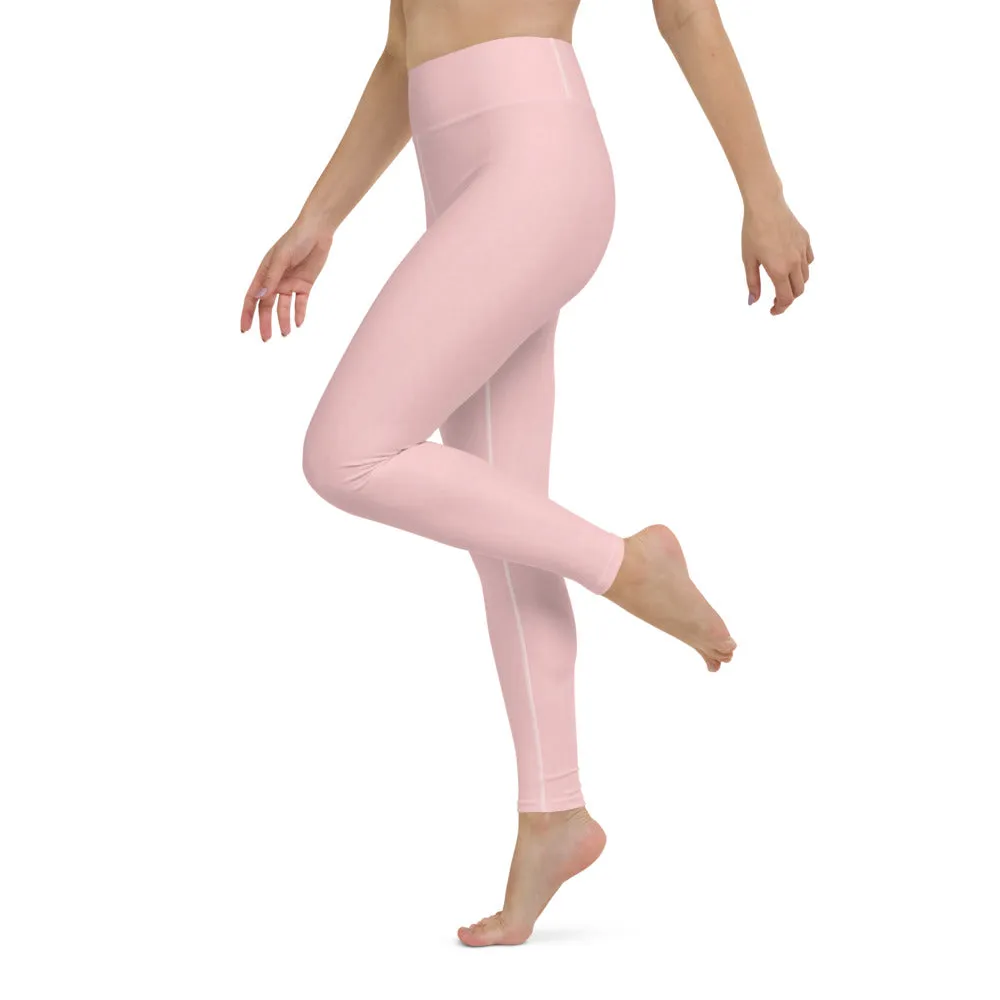 Sakura Pink High Waist Leggings