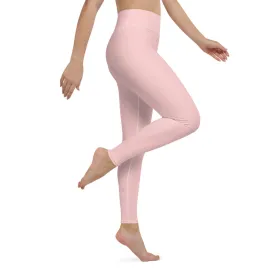 Sakura Pink High Waist Leggings