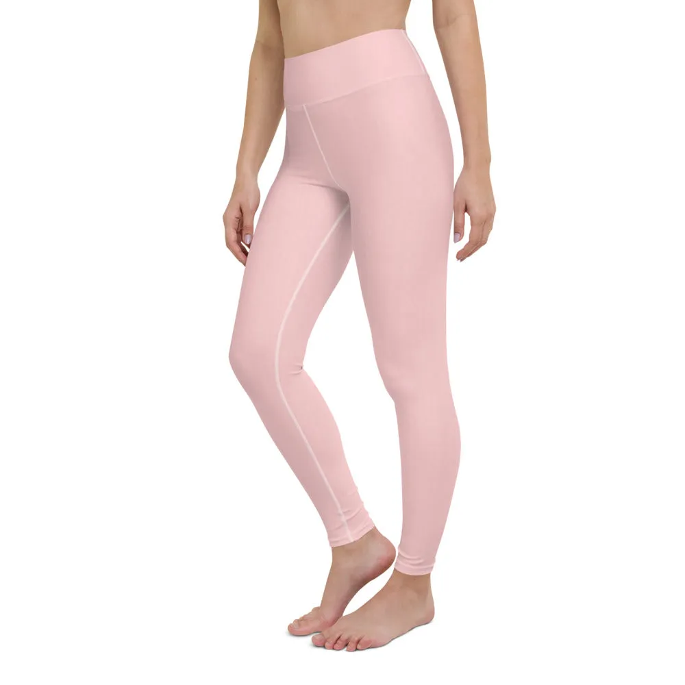 Sakura Pink High Waist Leggings