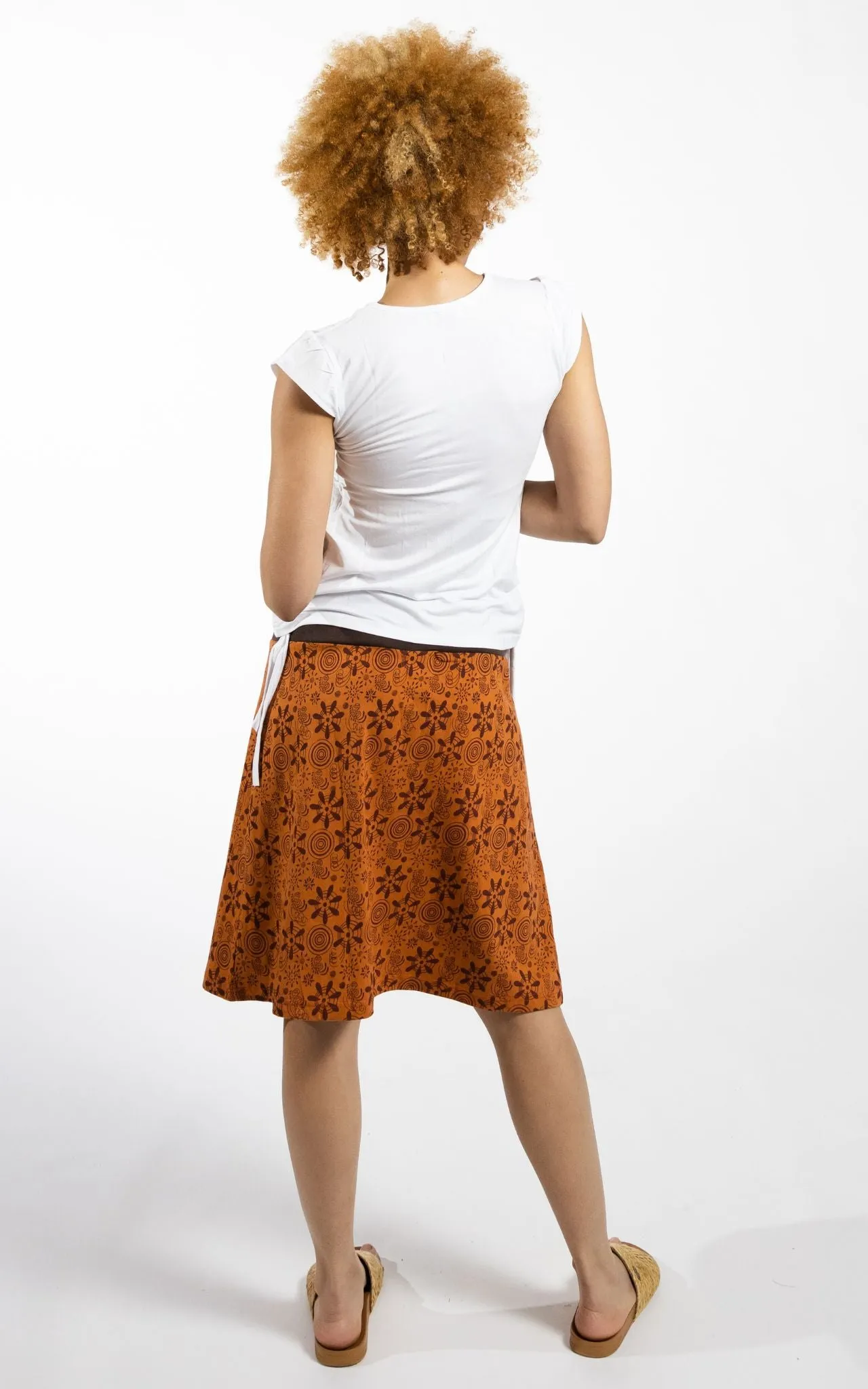 Stella Skirt - Burnt Orange